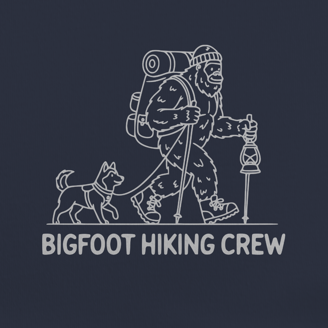 Bigfoot Hiking Crew Tee