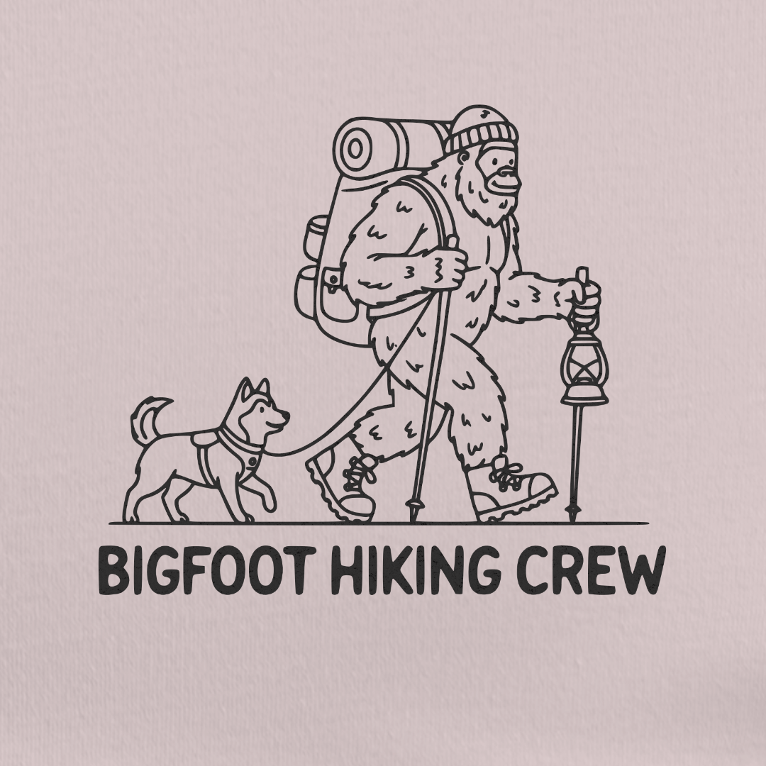 Bigfoot Hiking Crew Tee