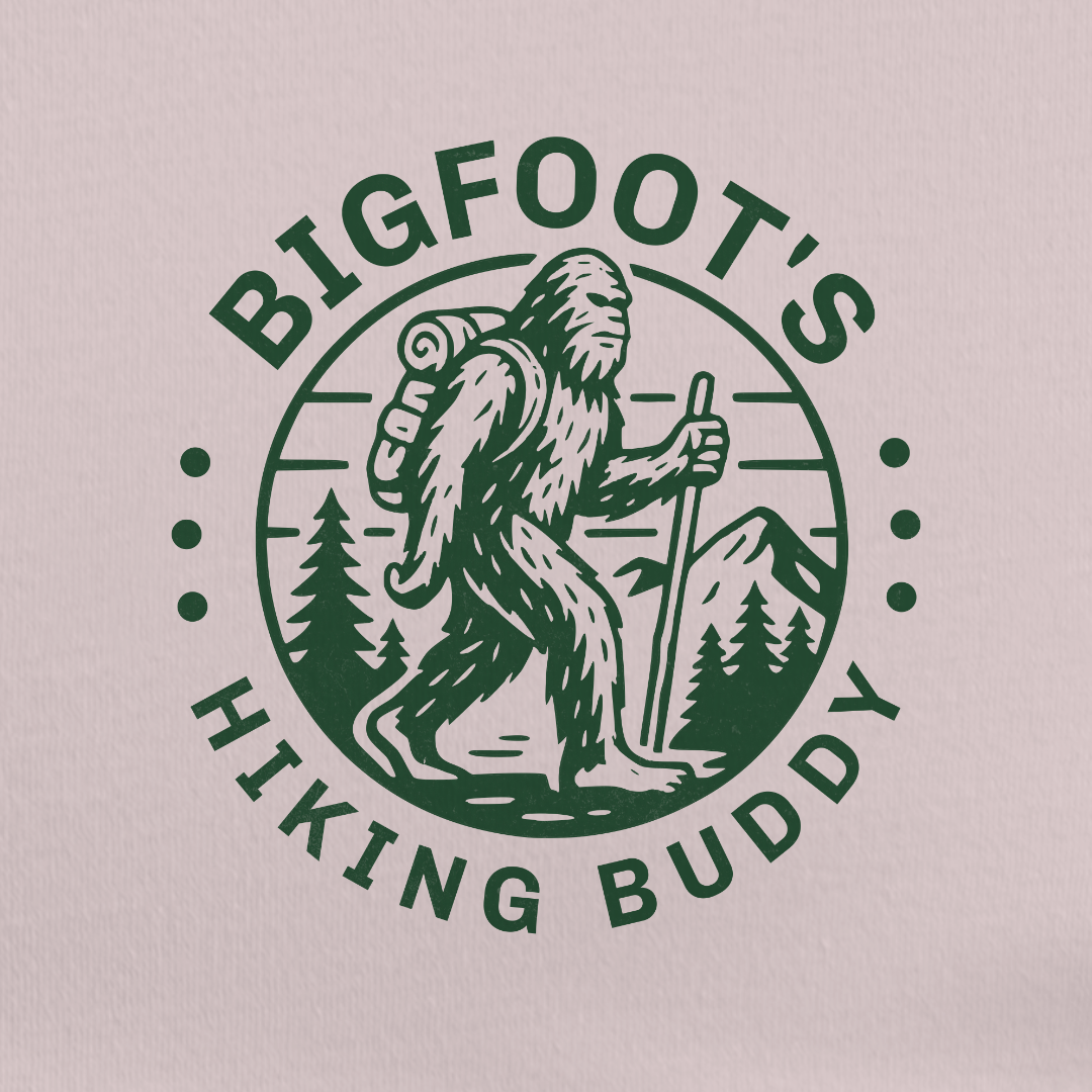 Bigfoots Hiking Buddy Tee