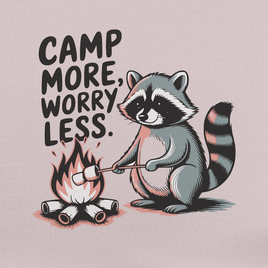 Camp More Worry Less Tee