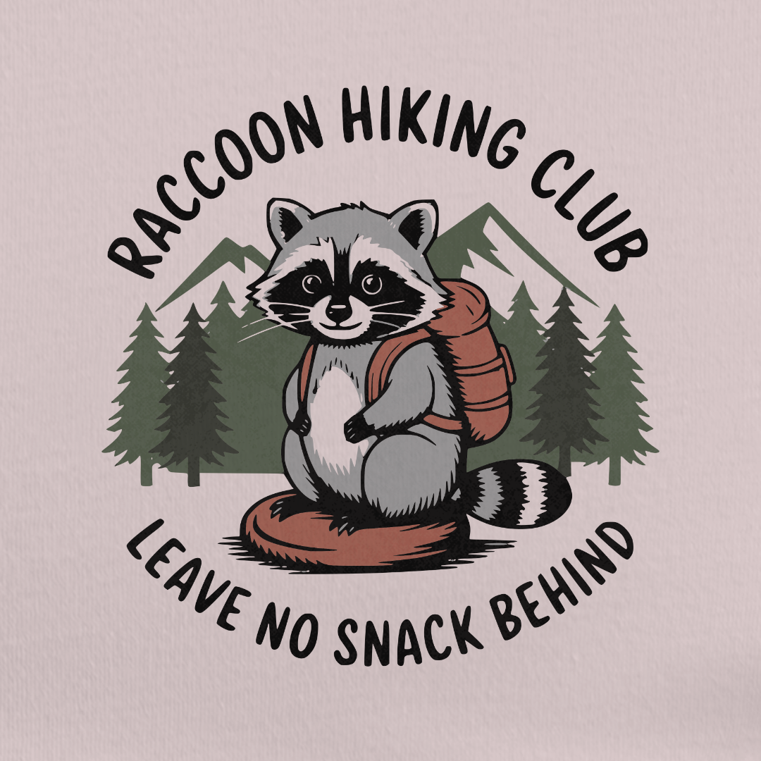 Raccoon Hiking Club Tee
