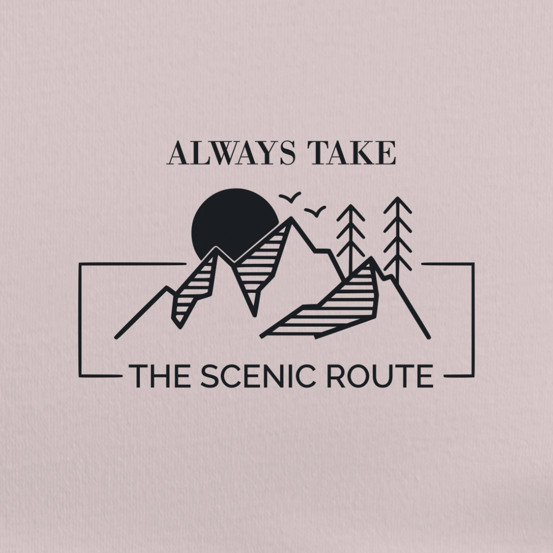 Always Take The Scenic Route Tee
