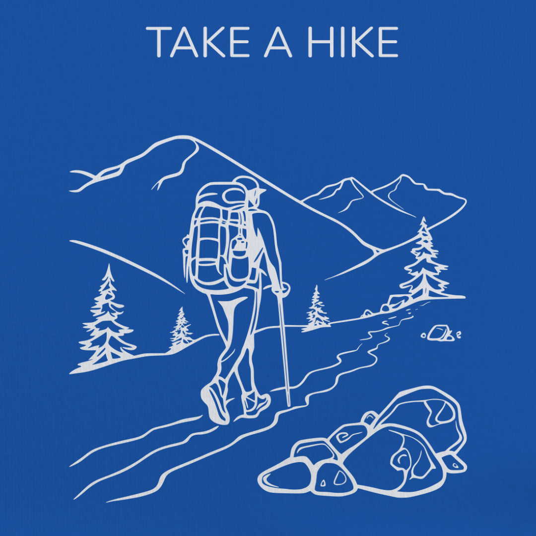 Take a Hike Uphill Tee