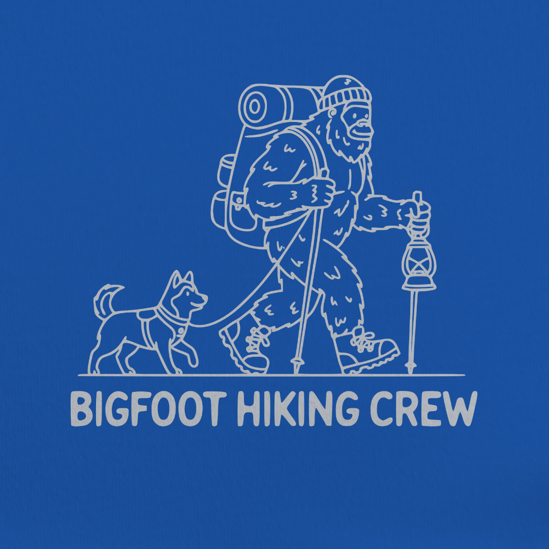 Bigfoot Hiking Crew Tee