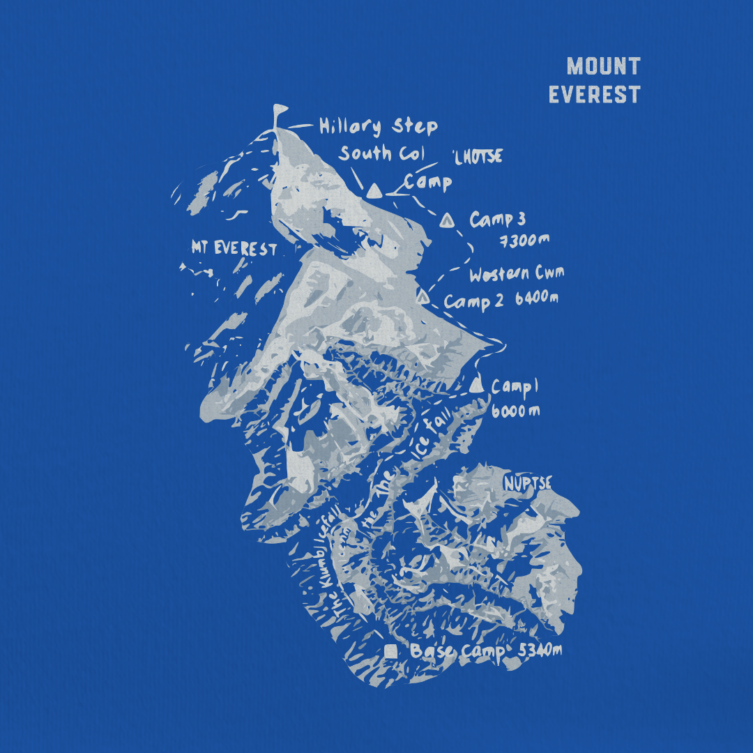 Everest Route Tee