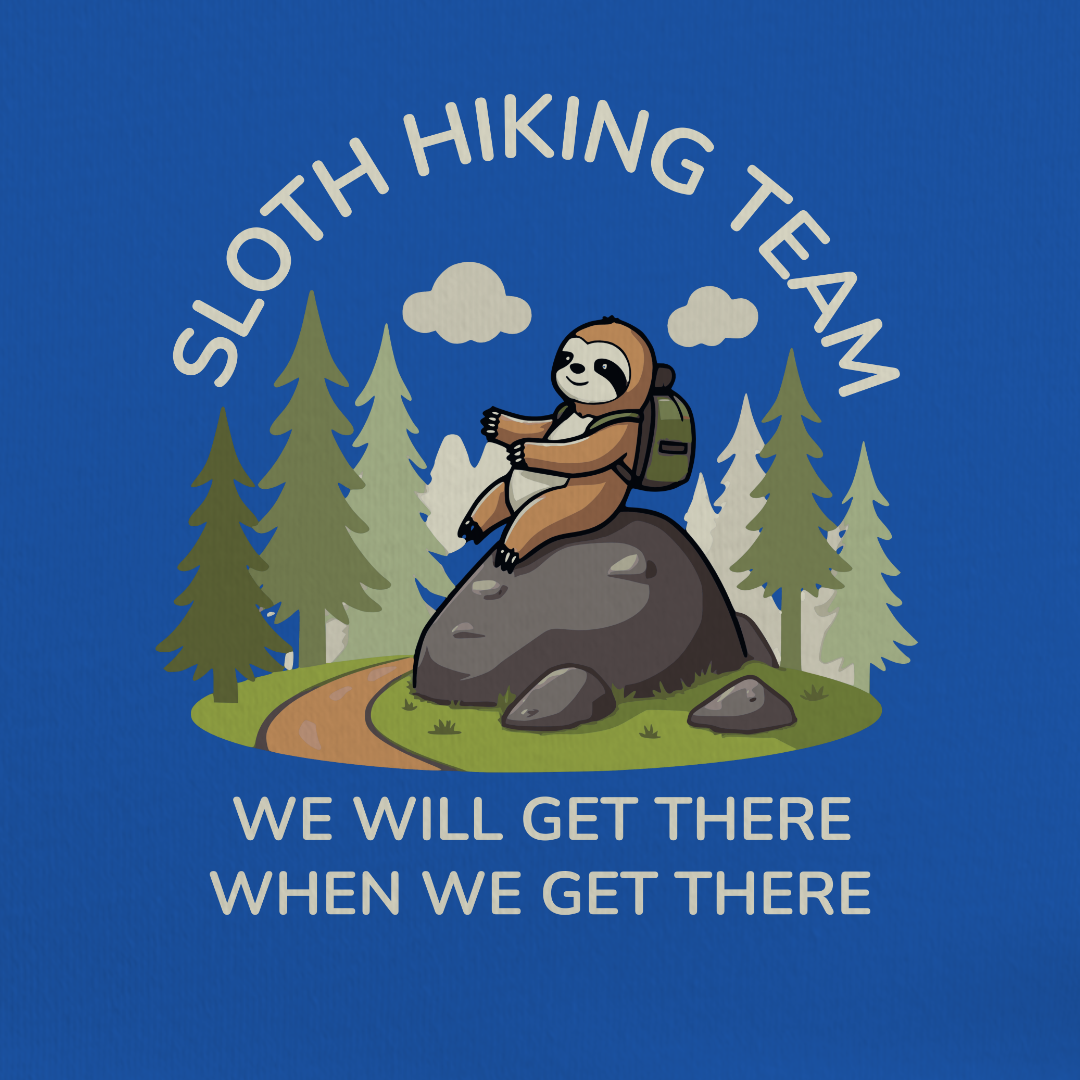 Sloth Hiking Team Tee