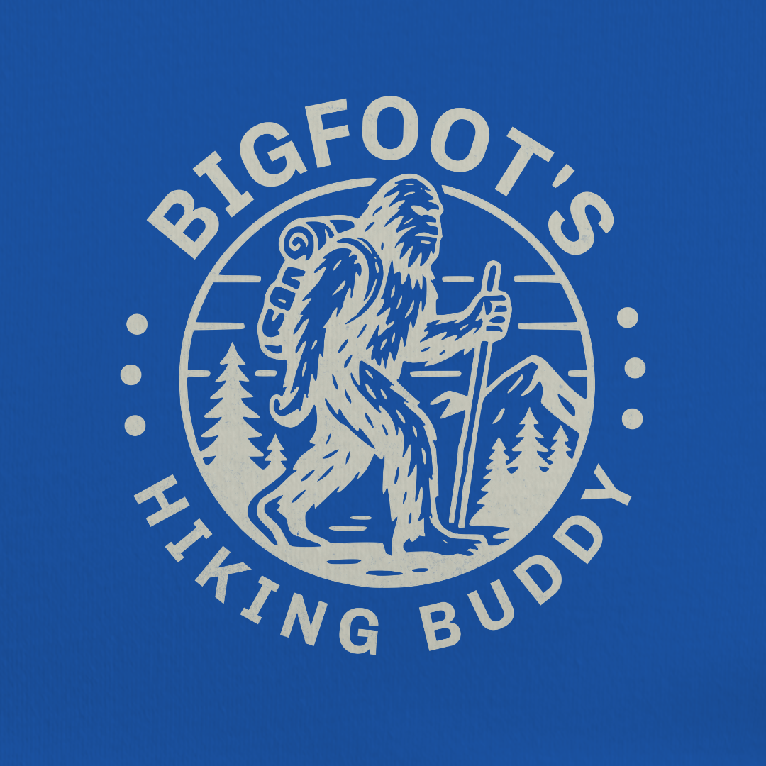 Bigfoots Hiking Buddy Tee