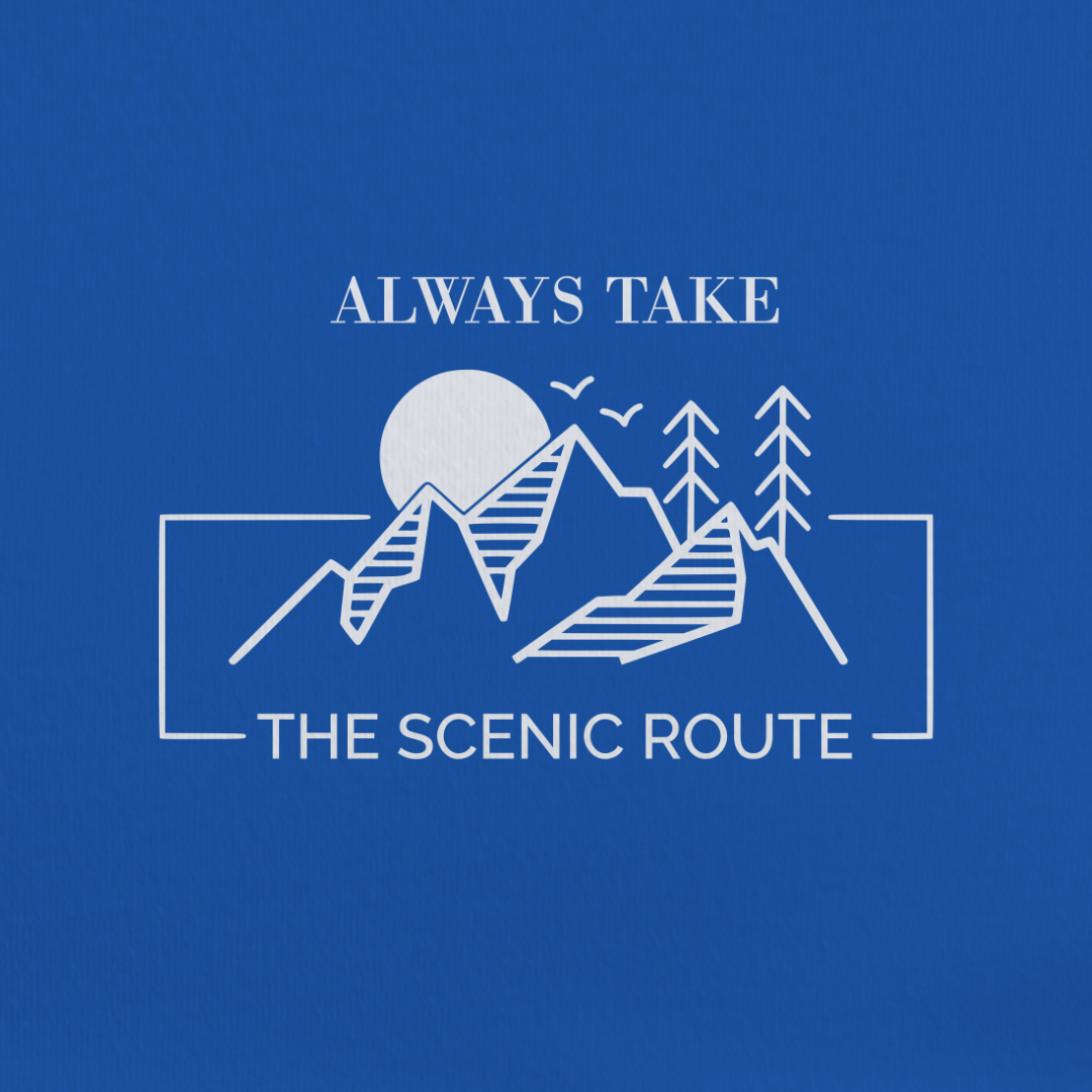 Always Take The Scenic Route Tee