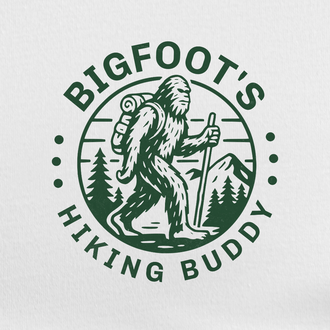 Bigfoots Hiking Buddy Tee