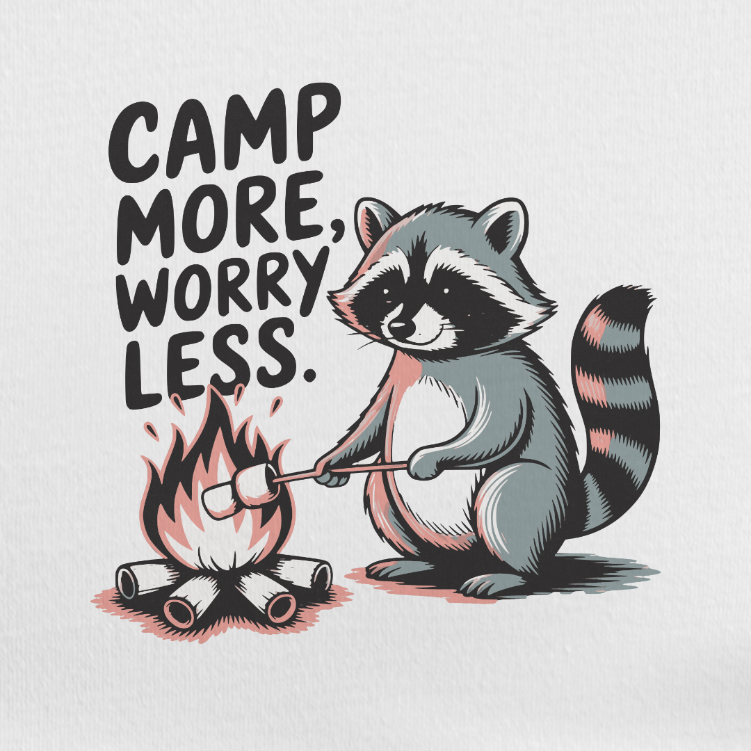 Camp More Worry Less Tee
