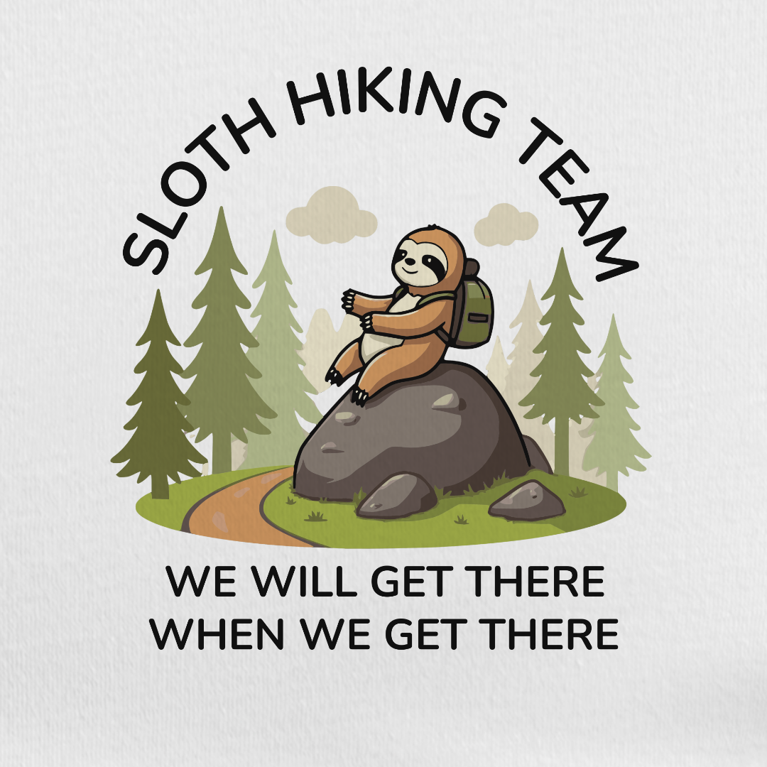Sloth Hiking Team Tee