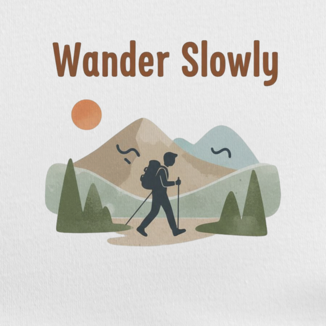 Wander Slowly Tee